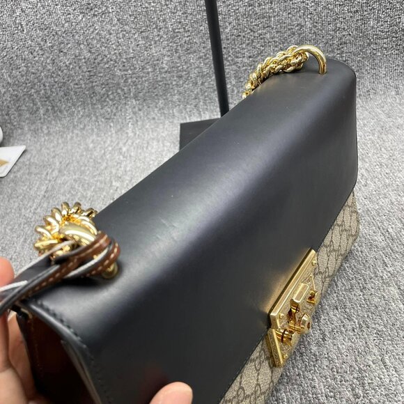 100% Authentic Gucci Padlock GG Medium Supreme Shoulder Bag - Picture 5 of 14